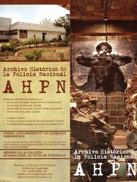 Archivo Histórico de la Policía Nacional. AHPN