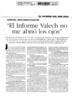 "El Informe Valech no me abrió los ojos"