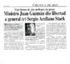Ministro Juan Guzmán dio libertad a general (r ) Sergio Arellano Stark