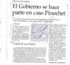 El gobierno se hace parte en caso Pinochet