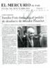 Familia Prats formaliza el pedido de desafuero de senador Pinochet