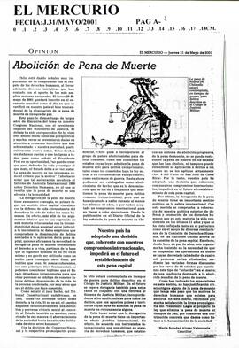 Abolición de Pena de Muerte