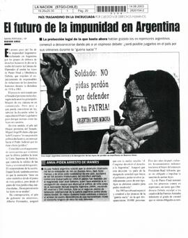 El futuro de la impunidad en Argentina