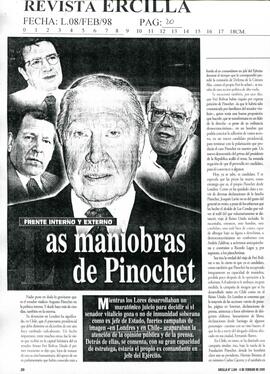 Las maniobras de Pinochet