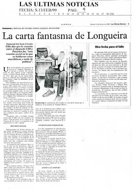 La carta fantasma de Longueira