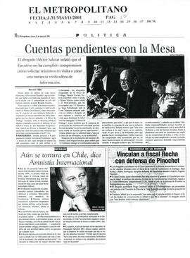 Cuentas pendientes con la Mesa