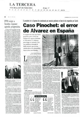 Caso Pinochet: el error de Álvarez en España