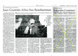 Juez Guzmán afina sus resoluciones