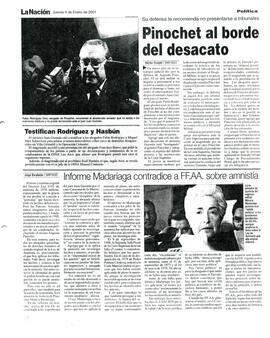 Pinochet al borde del desacato