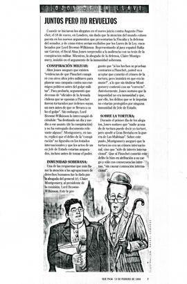 Juntos pero no revueltos