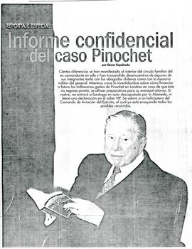 Informe confidencial del caso Pinochet