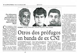 Otros dos prófugos en banda de ex CNI