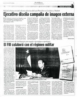 Iniciativa busca revertir efectos adversos del caso Pinochet en Londres y Madrid: Ejecutivo diseñ...