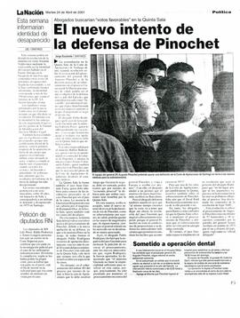 El nuevo intento de defensa Pinochet