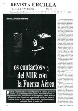 Los contactos del MIR con la Fuerza Aérea