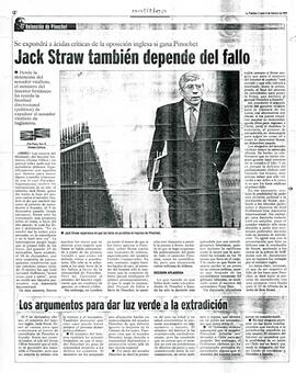 Jack Straw también depende del fallo
