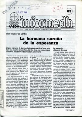 Informedh n°63. La hermana sureña de la esperanza.