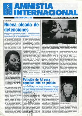 Amnistía Internacional. Boletín Informativo n°2 (volumen X)