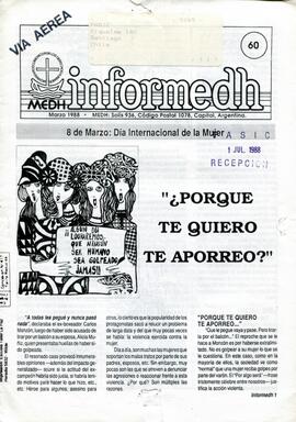 Informedh n° 60. "¿Por qué te quiero te aporreo?"
