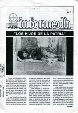 Informedh n°61. "Los Hijos de la Patria"