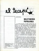 El Tecepé. Boletines Populares