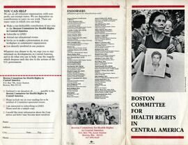 Boston Committe for Health Rights in Central America
