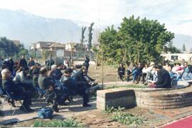 Reunión en el Parque Por la Paz Villa Grimaldi