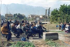 Reunión en el Parque Por la Paz Villa Grimaldi