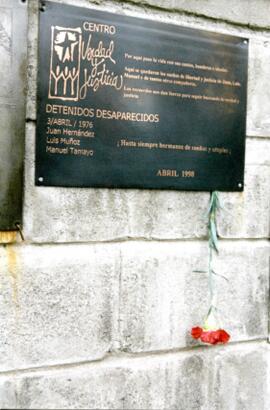 Placa Centro de Verdad y Justicia