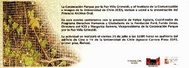 La Corporación Parque por la Paz Villa Grimaldi...