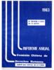Informe Anual Comisión Chilena de Derechos Humanos