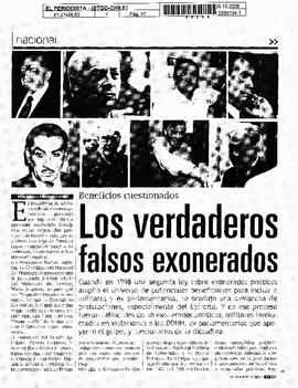 Los verdaderos falsos exonerados.