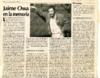 Jaime Ossa en la memoria