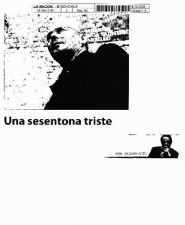 Una sesentona triste.