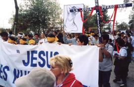 Vía Crucis en Villa Grimaldi