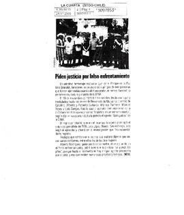 Piden justicia por falso enfrentamiento