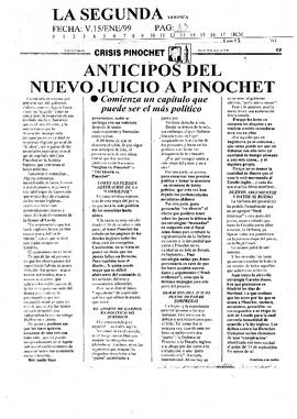 Anticipos del nuevo juicio a Pinochet