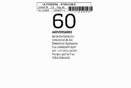 60 Aniversario.