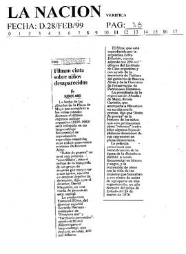 Filman cinta sobre niños desaparecidos