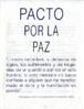 Pacto por la paz