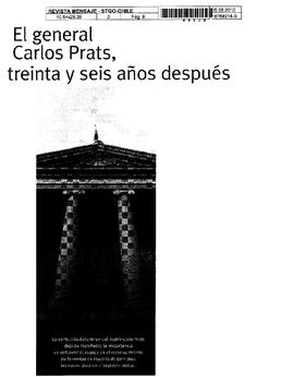 El General Carlos Prats, treinta y seis años después.