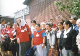 Grupo de mujeres reunidas