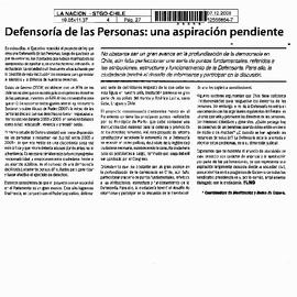 Defensoría de las Personas.
