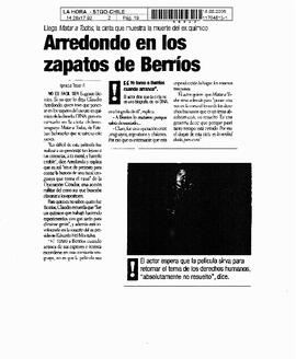 Arredondo en los zapatos de Berríos.