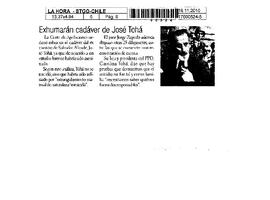 Exhumarán cadáver de José Tohá.