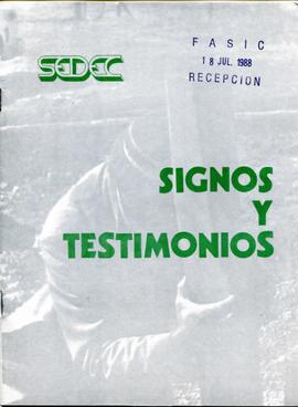 Signos y Testimonios