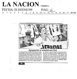 Agrupación se reunirá con Frei