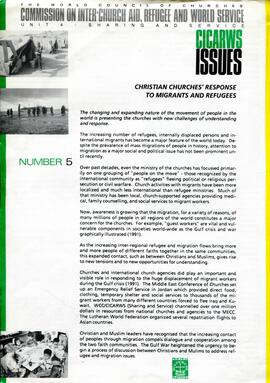 The World Council of Churches. Commission on Inter-Church aid, refugee and World Service. Unit 4 ...