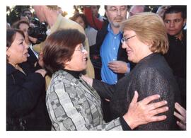Visita de la presidenta Michelle Bachelet a Villa Grimaldi