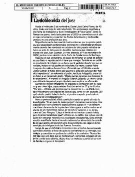 La doble vida del juez.